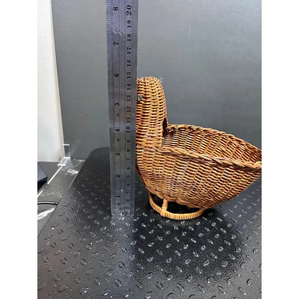 vintage Avon Wicker Menagerie Chick Basket